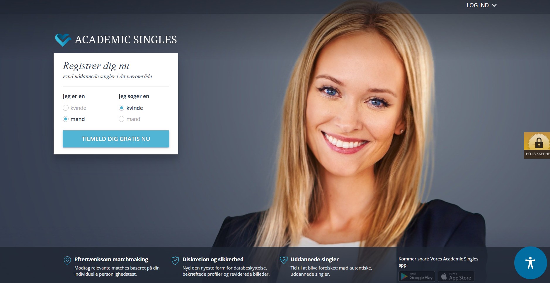 Academic singles danmark