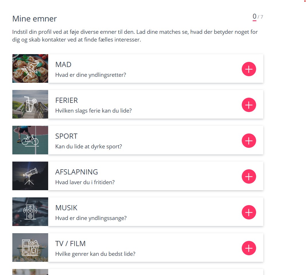 Be2 isbryderspørgsmål og interesser