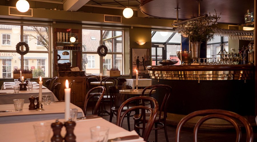 Den Blå Café i Kolding med kulturel stemning