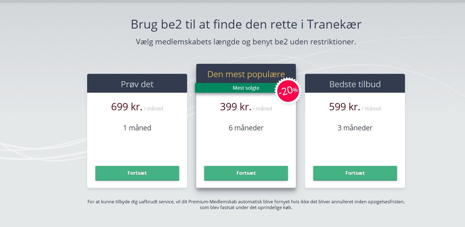 Be2 premium abonnement screenshot 1